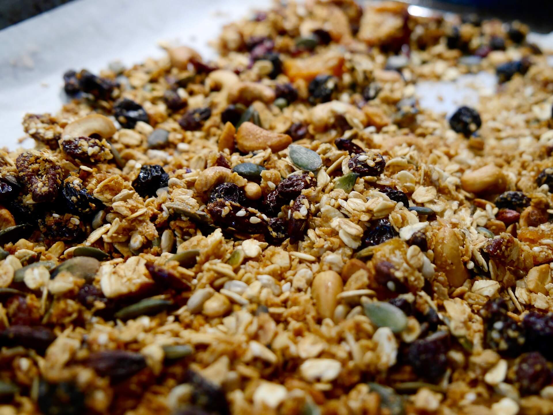 Homemade granola